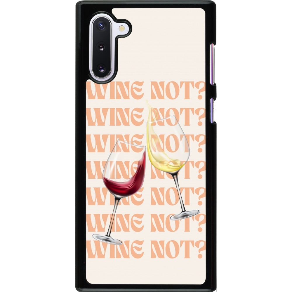 Samsung Galaxy Note 10 Case Hülle - Wine not