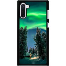 Samsung Galaxy Note 10 Case Hülle - Winter 22 Northern Lights