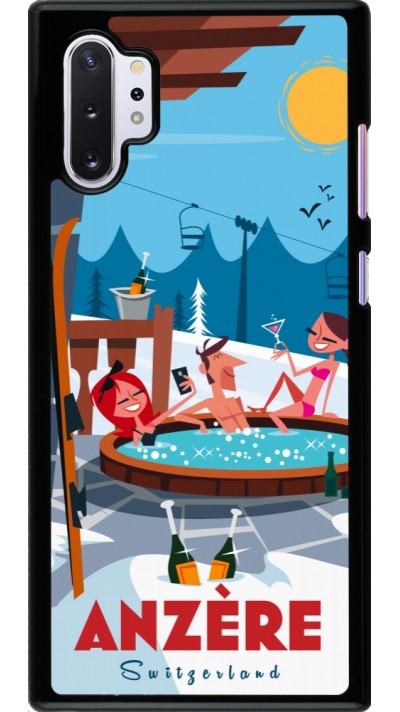 Samsung Galaxy Note 10+ Case Hülle - Anzère Mountain Jacuzzi