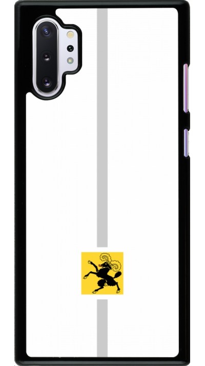 Samsung Galaxy Note 10+ Case Hülle - Kanton SH weiss