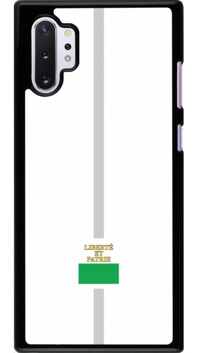 Samsung Galaxy Note 10+ Case Hülle - Kanton VD weiss