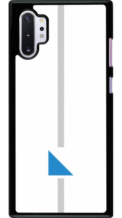 Samsung Galaxy Note 10+ Case Hülle - Kanton ZH weiss