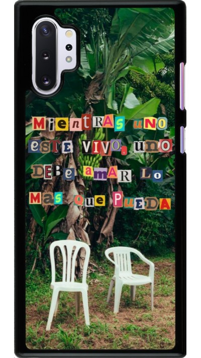 Samsung Galaxy Note 10+ Case Hülle - Chairs DTMF