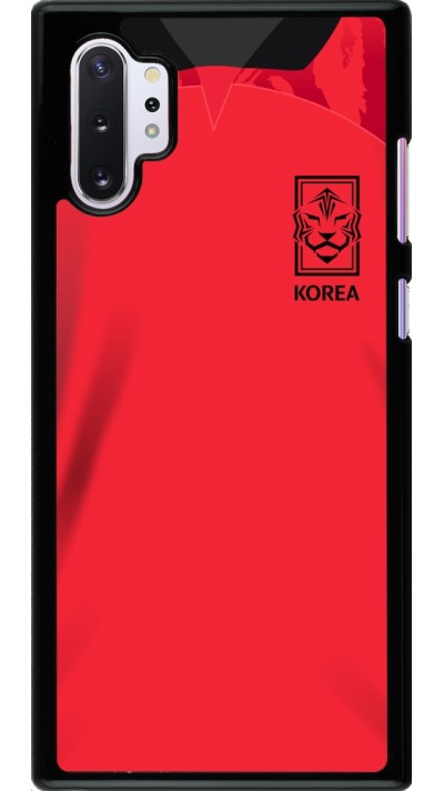 Samsung Galaxy Note 10+ Case Hülle - Südkorea 2022 personalisierbares Fussballtrikot Samsung Galaxy Note 10+ Case Hülle - Südkorea 2022 personalisierbares Fussballtrikot