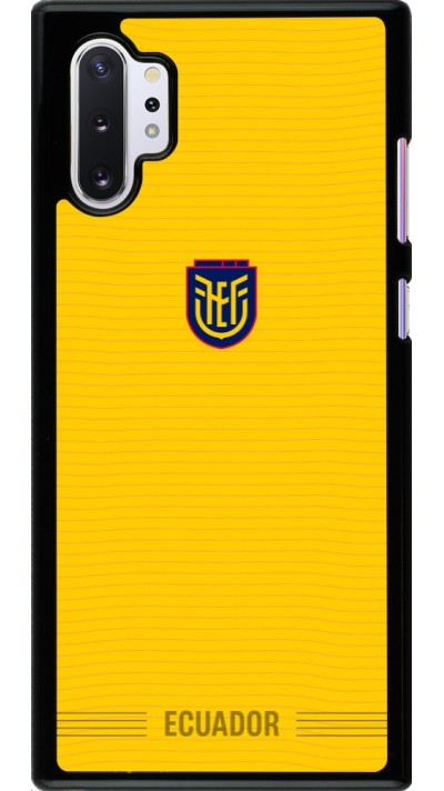 Samsung Galaxy Note 10+ Case Hülle - Ecuador 2026 personalisierbares Fussballtrikot