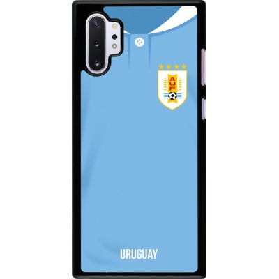 Samsung Galaxy Note 10+ Case Hülle - Uruguay 2022 personalisierbares Fussballtrikot