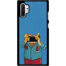 Samsung Galaxy Note 10+ Case Hülle - Frog with camera DTMF