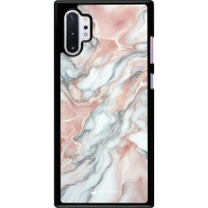 Samsung Galaxy Note 10+ Case Hülle - Rosa Leuchtender Marmor