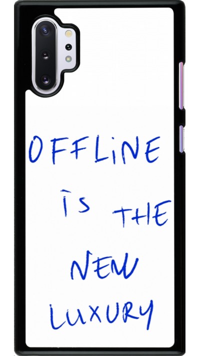 Samsung Galaxy Note 10+ Case Hülle - Offline is the new luxury