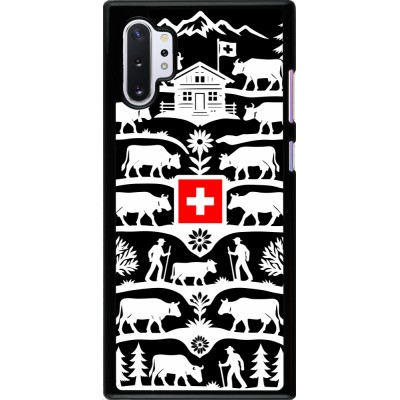 Samsung Galaxy Note 10+ Case Hülle - Poya Schweiz 3 schwarz