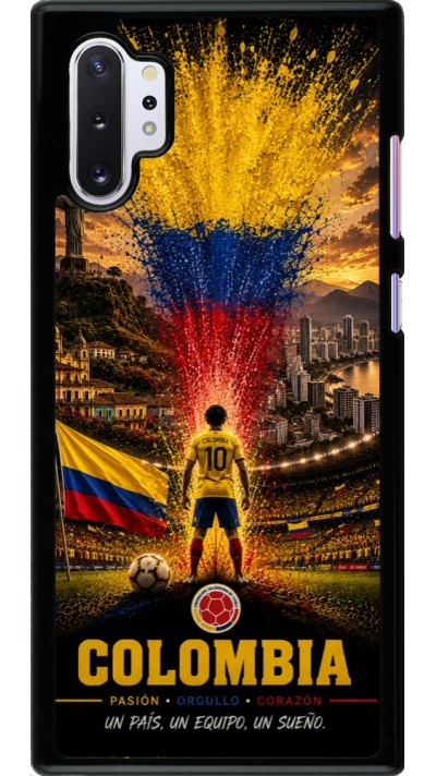 Samsung Galaxy Note 10+ Case Hülle - Fussball Kolumbien splash 2026