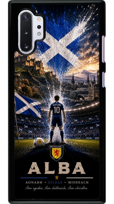 Samsung Galaxy Note 10+ Case Hülle - Fussball Schottland splash 2026