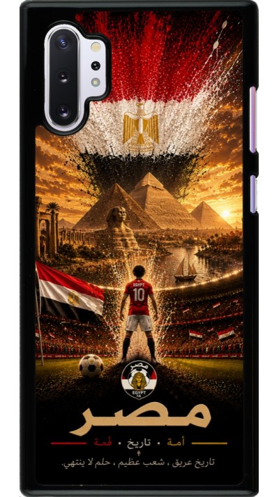 Samsung Galaxy Note 10+ Case Hülle - Fussball Ägypten splash 2026