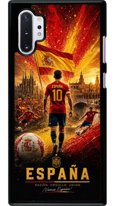 Samsung Galaxy Note 10+ Case Hülle - Fussball Espanien splash 2026