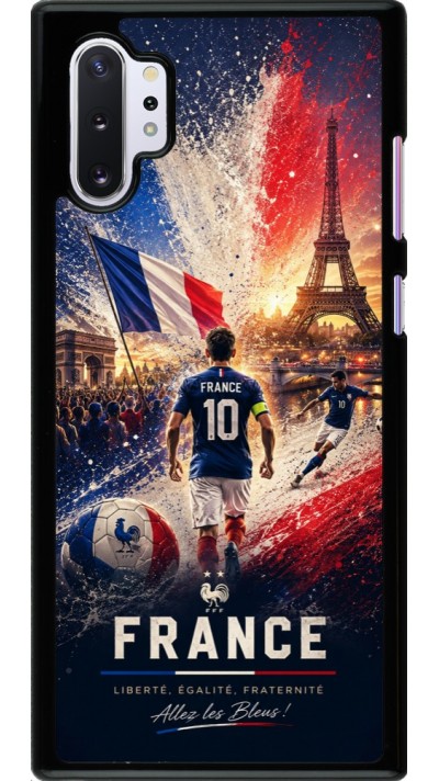 Samsung Galaxy Note 10+ Case Hülle - Fussball Frankreich splash 2026