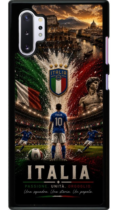 Samsung Galaxy Note 10+ Case Hülle - Fussball Italien splash 2026
