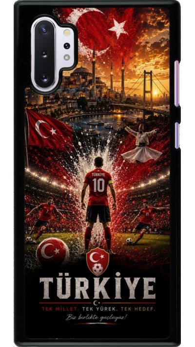 Samsung Galaxy Note 10+ Case Hülle - Fussball Türkei splash 2026