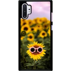 Samsung Galaxy Note 10+ Case Hülle - Sunflower with glasses Spring 2026