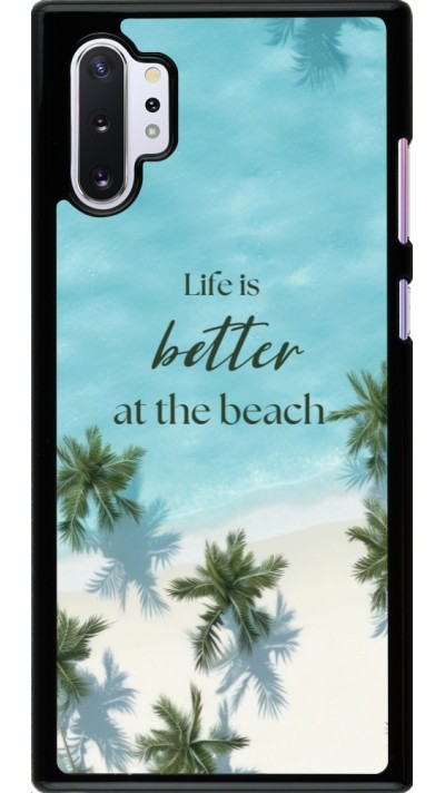 Samsung Galaxy Note 10+ Case Hülle - Summer 2025 Life is better at the beach Samsung Galaxy Note 10+ Case Hülle - Summer 2025 Life is better at the beach