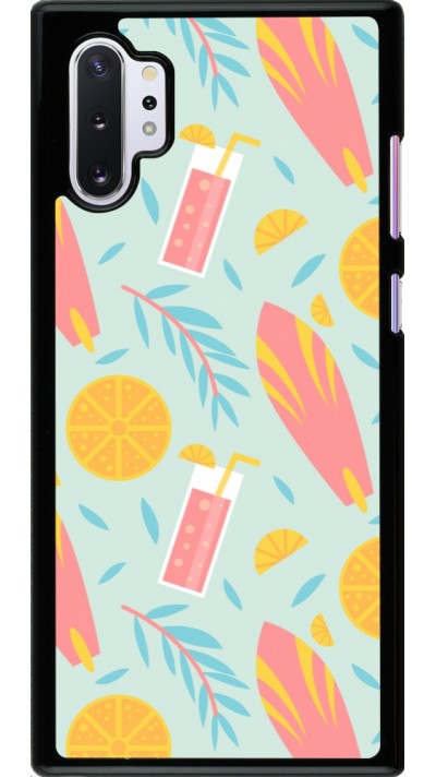 Samsung Galaxy Note 10+ Case Hülle - Summer 2025 Pattern citron