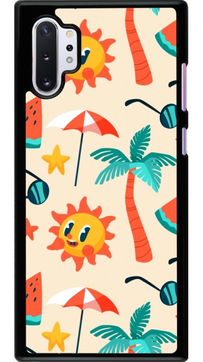 Samsung Galaxy Note 10+ Case Hülle - Summer 2025 Pattern soleil