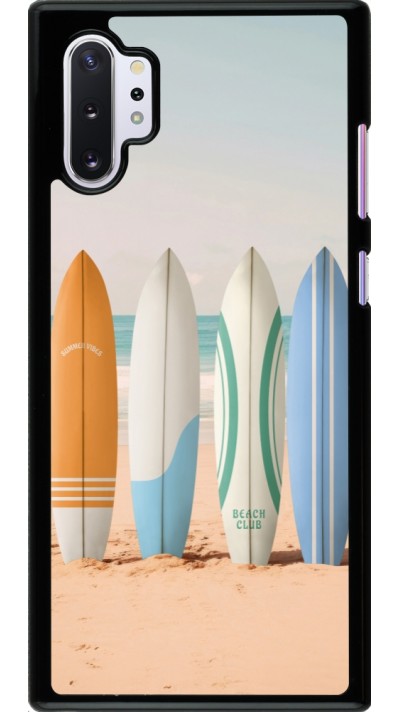 Samsung Galaxy Note 10+ Case Hülle - Summer surfboard 2025