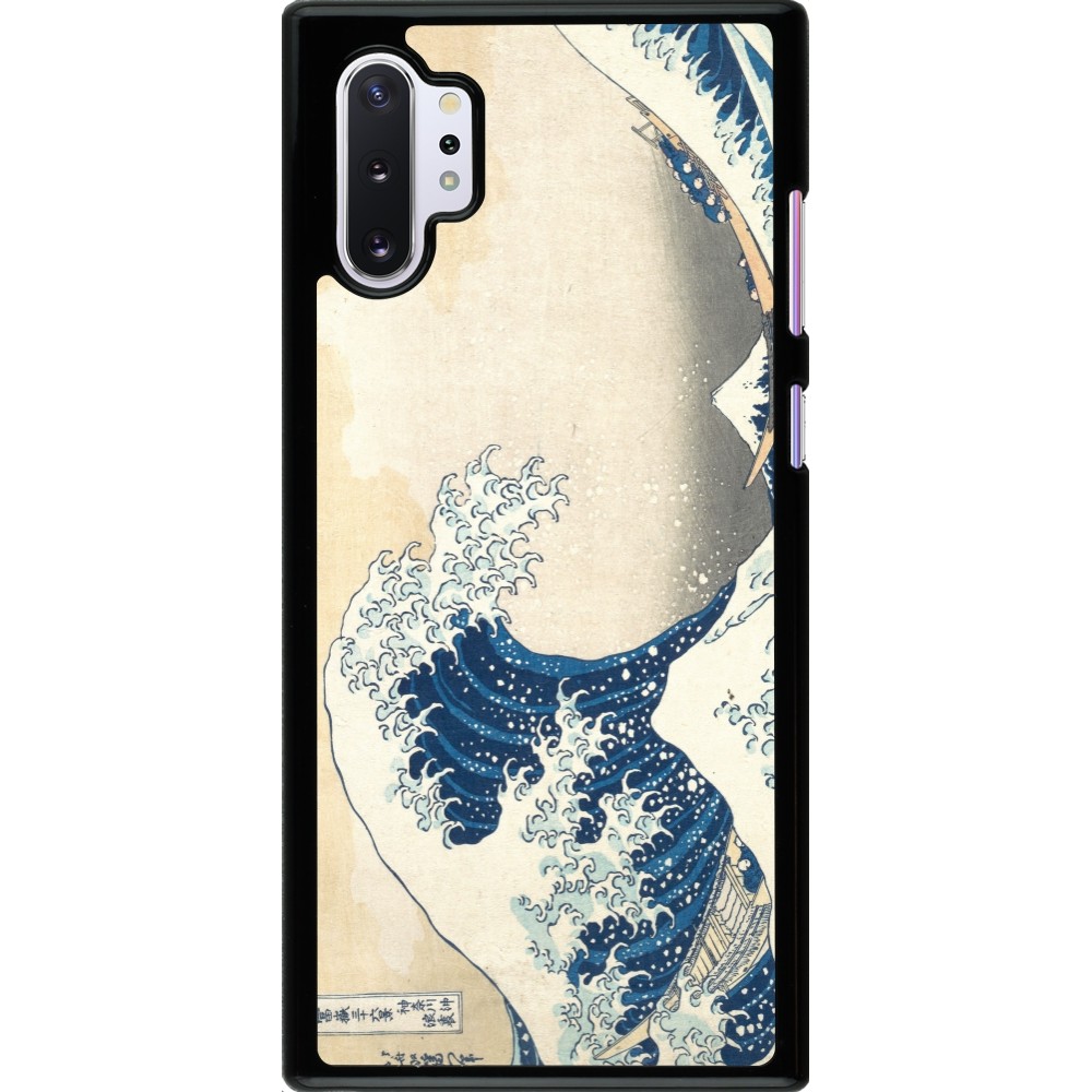 Samsung Galaxy Note 10+ Case Hülle - Kunstbild - Die große Welle vor Kanagawa - Hokusai