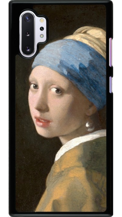 Samsung Galaxy Note 10+ Case Hülle - Kunstbild - Das Mädchen mit dem Perlenohrring - Jan Vermeer