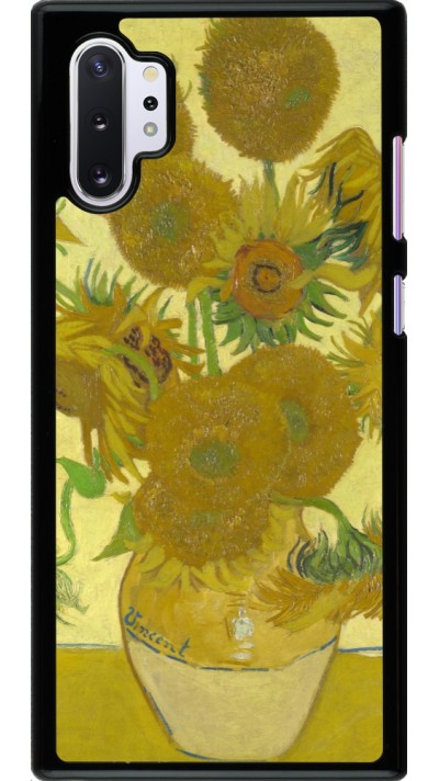 Samsung Galaxy Note 10+ Case Hülle - Kunstbild - Sonnenblumen  - Van Gogh