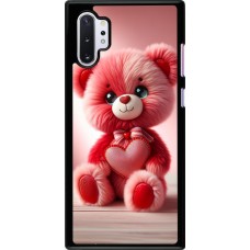 Samsung Galaxy Note 10+ Case Hülle - Valentin 2024 Rosaroter Teddybär