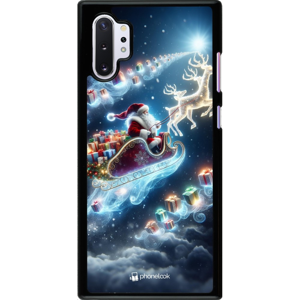 Samsung Galaxy Note 10+ Case Hülle - Weihnachten 2023 Verzauberter Weihnachtsmann
