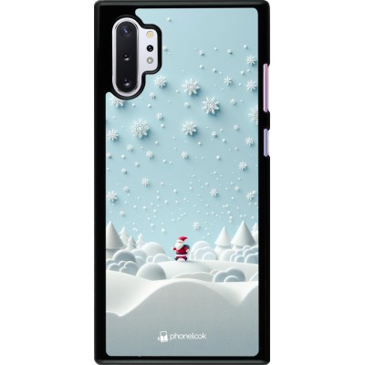 Samsung Galaxy Note 10+ Case Hülle - Weihnachten 2023 Kleiner Vater Schneeflocke