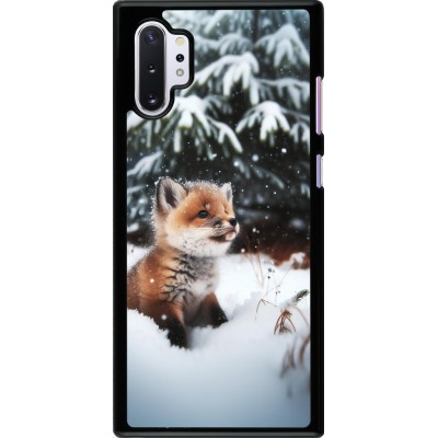 Samsung Galaxy Note 10+ Case Hülle - Weihnachten 2023 Fuechslein Tanne