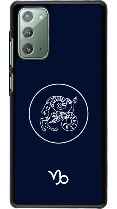 Samsung Galaxy Note 20 Case Hülle - Astrologie Steinbock