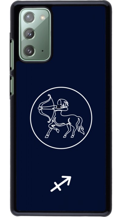 Samsung Galaxy Note 20 Case Hülle - Astrologie Schütze