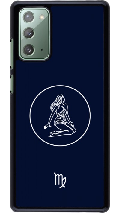 Samsung Galaxy Note 20 Case Hülle - Astrologie Jungfrau