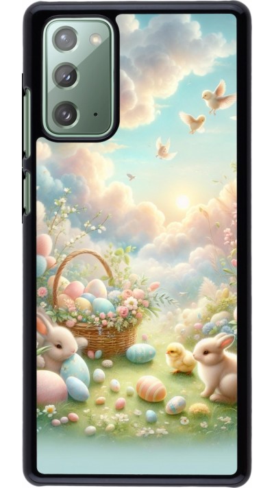 Samsung Galaxy Note 20 Case Hülle - Ostern 2025 Pastell Ostern