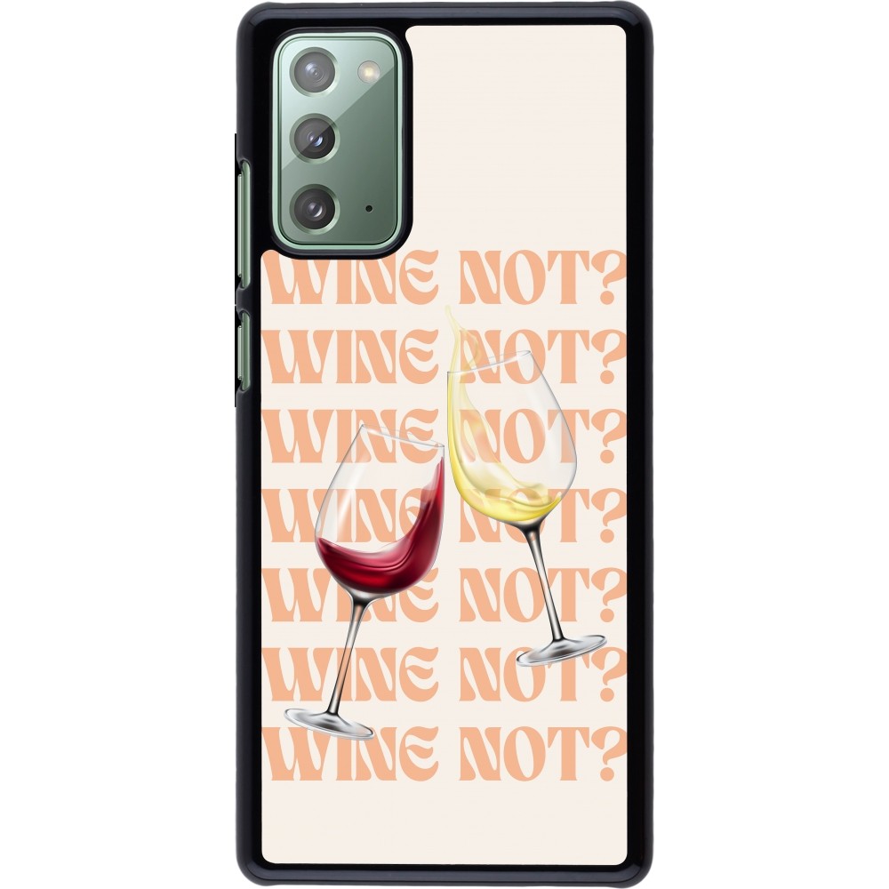 Samsung Galaxy Note 20 Case Hülle - Wine not