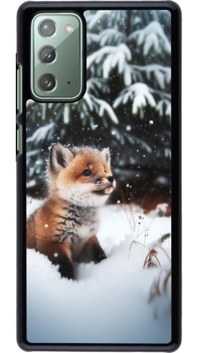 Samsung Galaxy Note 20 Case Hülle - Weihnachten 2023 Fuechslein Tanne