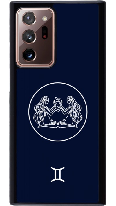 Samsung Galaxy Note 20 Ultra Case Hülle - Astrologie Zwillinge