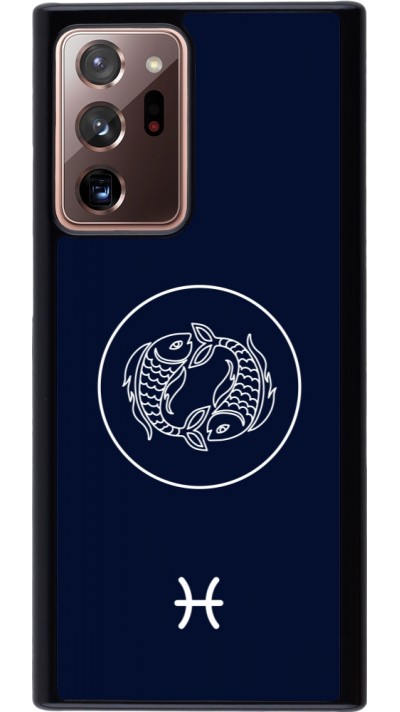 Samsung Galaxy Note 20 Ultra Case Hülle - Astrologie Fische