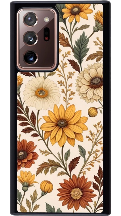 Samsung Galaxy Note 20 Ultra Case Hülle - Autumn 25 Flower pattern