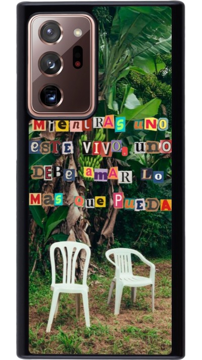 Samsung Galaxy Note 20 Ultra Case Hülle - Chairs DTMF