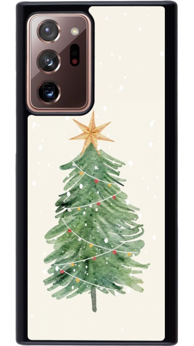 Samsung Galaxy Note 20 Ultra Case Hülle - Christmas 25 Sketch Tree