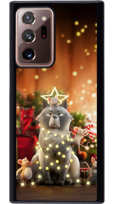 Samsung Galaxy Note 20 Ultra Case Hülle - Christmas 25 Xmas Cat