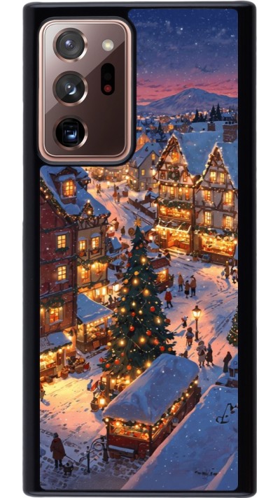 Samsung Galaxy Note 20 Ultra Case Hülle - Christmas 25 Xmas Village