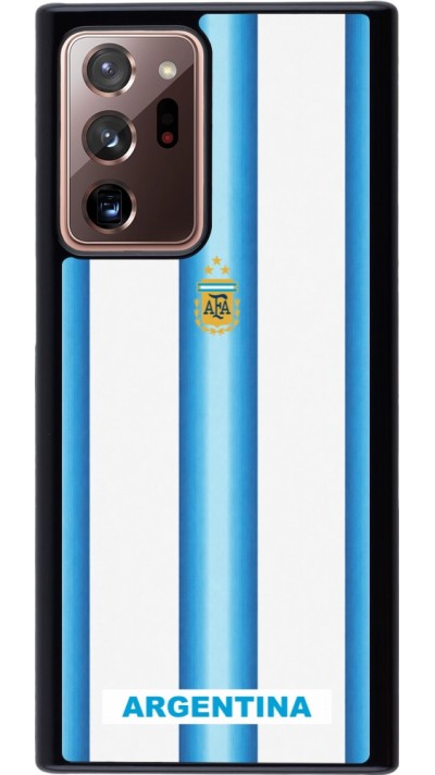 Samsung Galaxy Note 20 Ultra Case Hülle - Argentinien 2026 personalisierbares Fussballtrikot