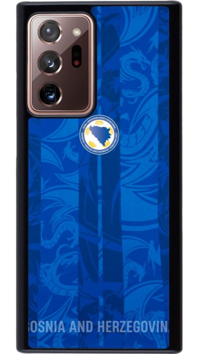 Samsung Galaxy Note 20 Ultra Case Hülle - Bosnien und Herzegowina 2026 personalisierbares Fussballtrikot