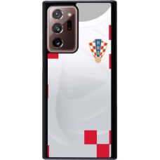 Samsung Galaxy Note 20 Ultra Case Hülle - Kroatien 2022 personalisierbares Fussballtrikot