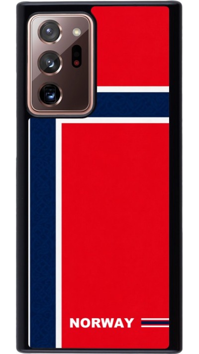 Samsung Galaxy Note 20 Ultra Case Hülle - Norwegen 2026 personalisierbares Fussballtrikot
